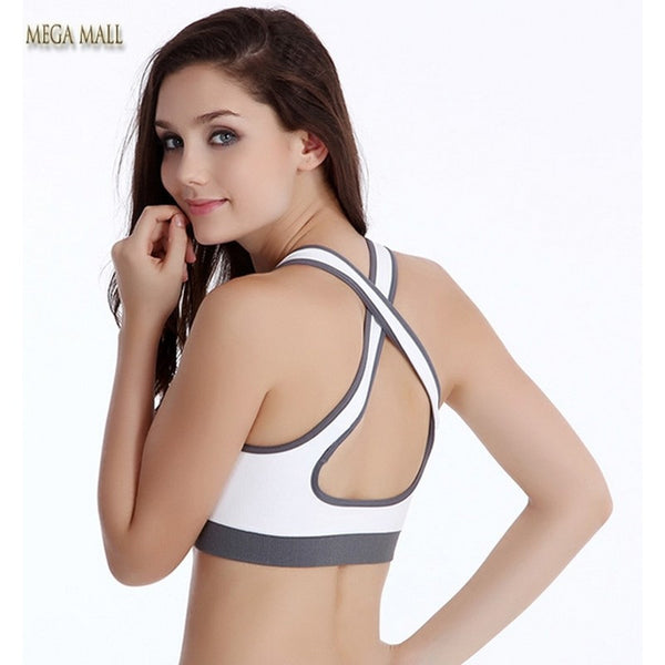 Woman Fitness Running Yoga Sports Bra Padded Underwear